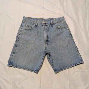 Vintage Wrangler Blue Denim Jorts Men's Size 36 Shorts